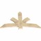 Ekena Millwork Davenport Rough Sawn Timber Gable Bracket, Douglas Fir, 60"W x 35"H x 2"D x 6"F, 14/12 Pitch GBW060X35X0206DAV00RDF - alternate 3
